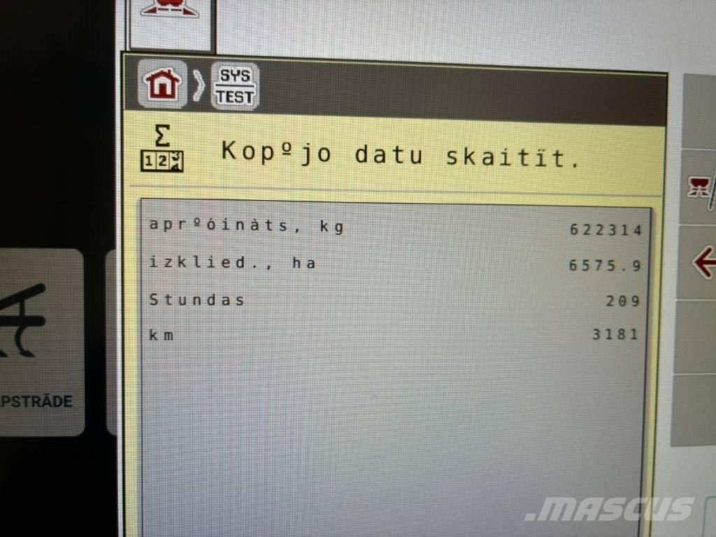 Rauch Axis 50.2  EMC Împrastierea mineralelor