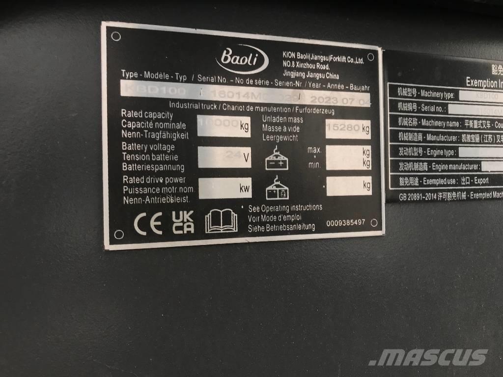 Baoli KBD 100 Stivuitor diesel