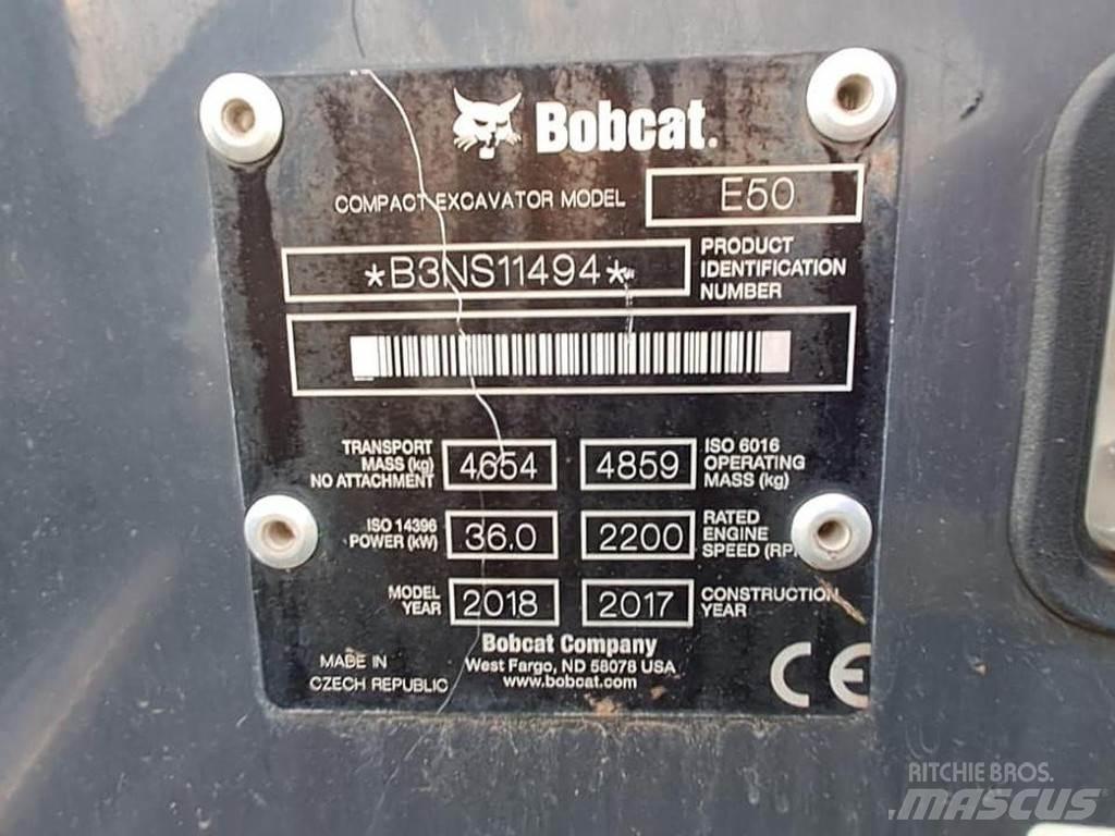 Bobcat E50 Mini excavatoare < 7t