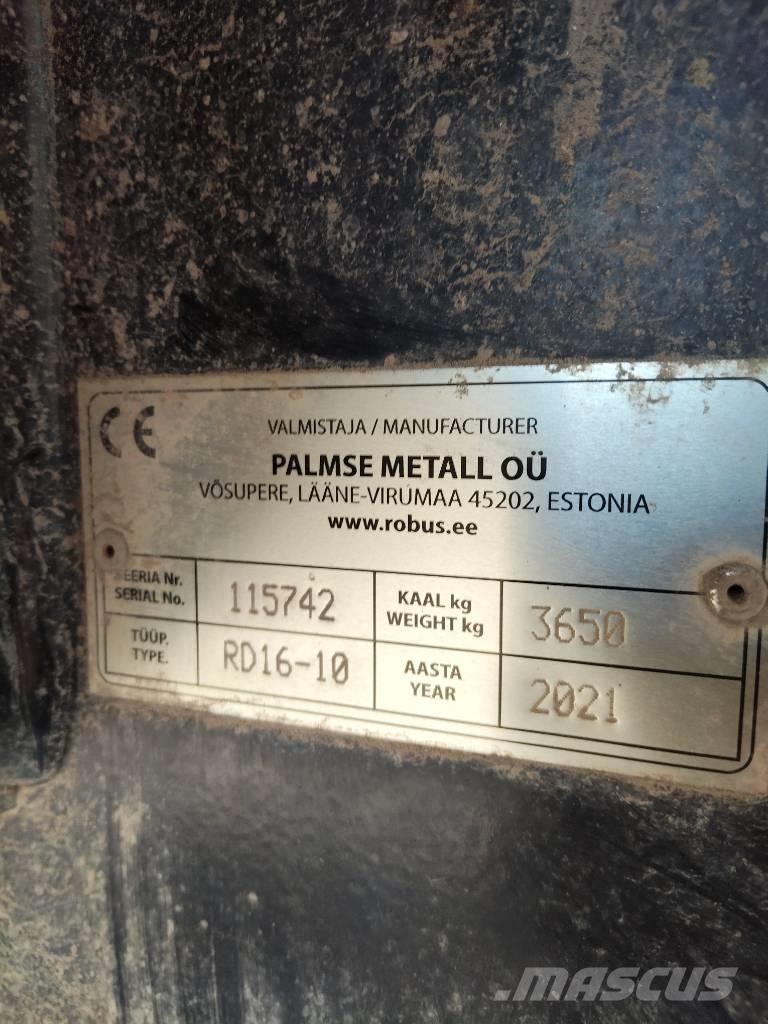 Robus RD16-10 Hardox Remorci rabatabile