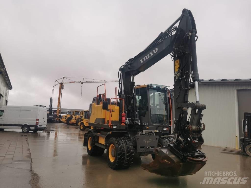 Volvo EW160E Excavatoare cu roti