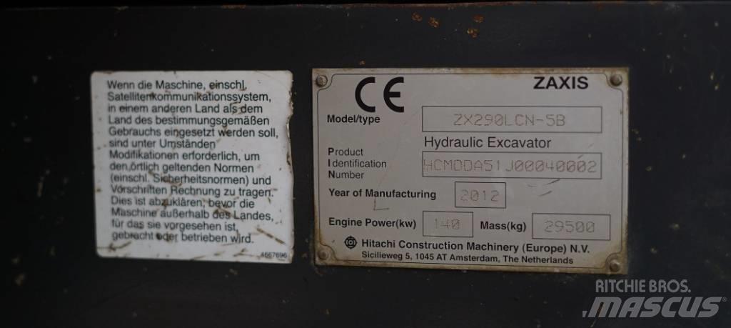 Hitachi ZX 290 Excavatoare pe șenile
