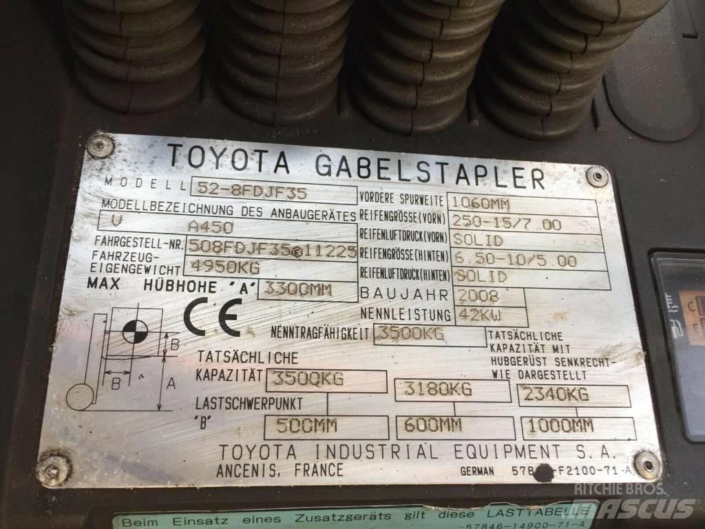 Toyota 02-8 FD JF 35 Stivuitor diesel
