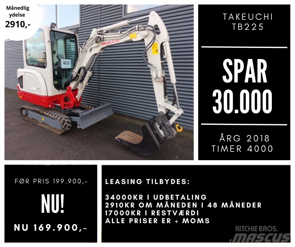 Takeuchi tb225 Mini excavatoare < 7t