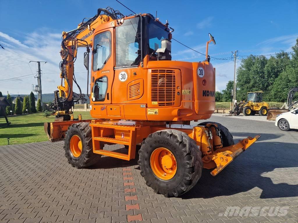 Komatsu PW110 Excavatoare cu roti