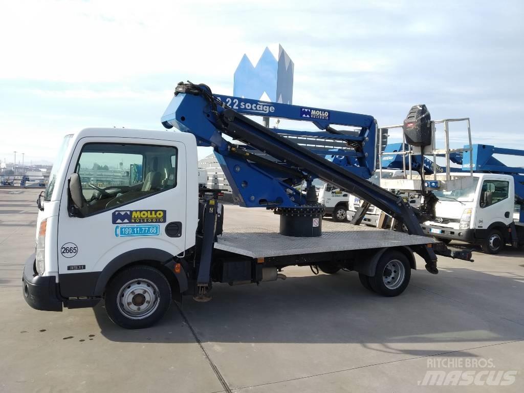 Socage APACHE DA22 Platforme aeriene montate pe camion