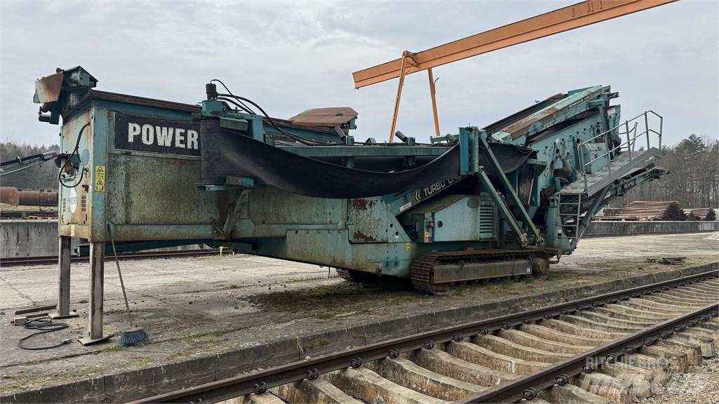PowerScreen 1700 Dispozitive mobile de cernut