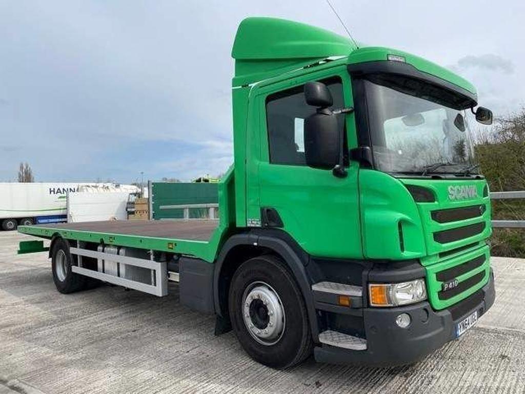 Scania P 410 Camioane platforma/prelata