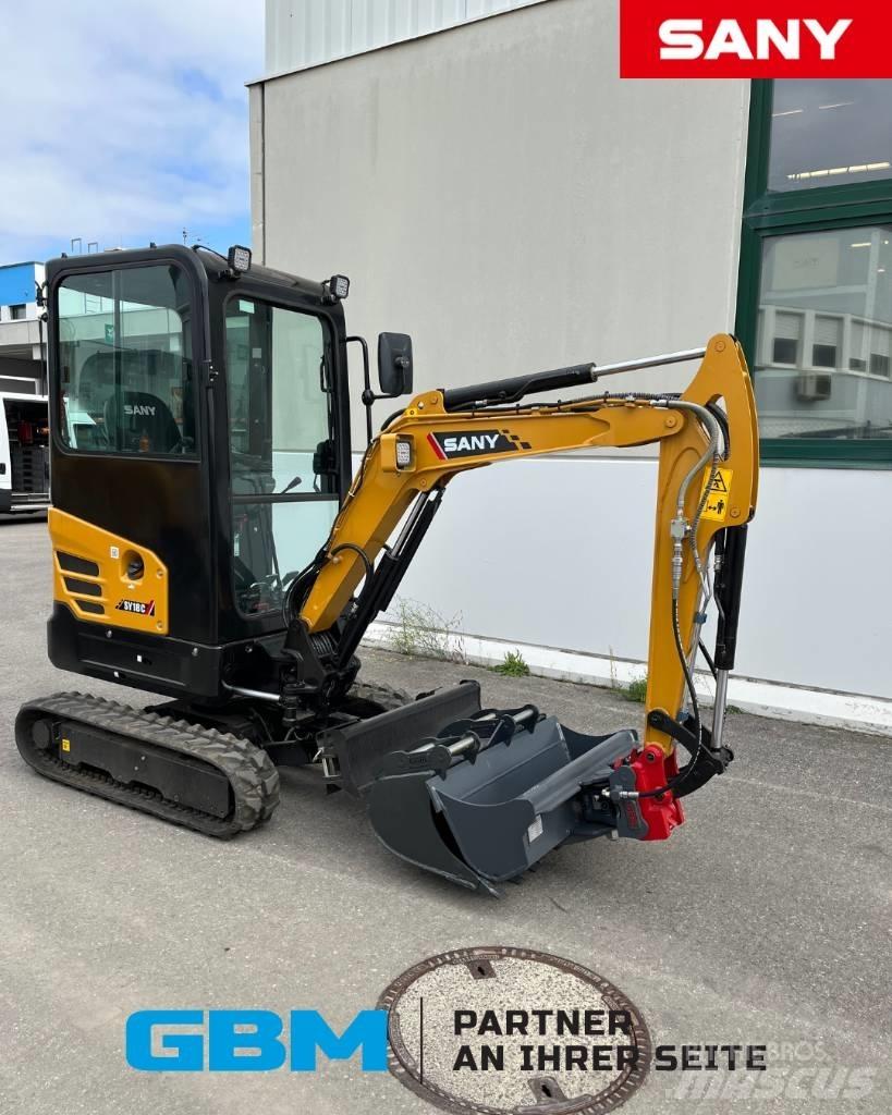 Sany SY 18 C Mini excavatoare < 7t