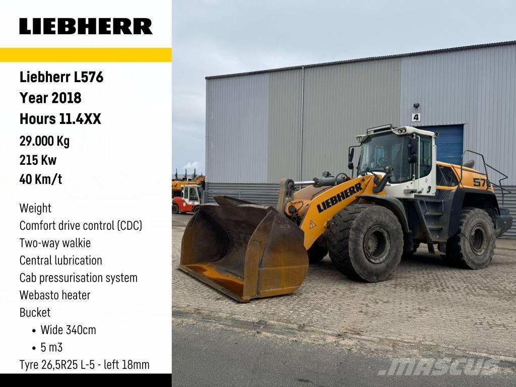 Liebherr L576 Incarcator pe pneuri