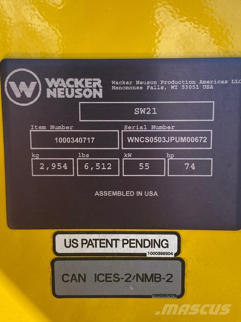 Wacker Neuson SW21 Mini incarcator