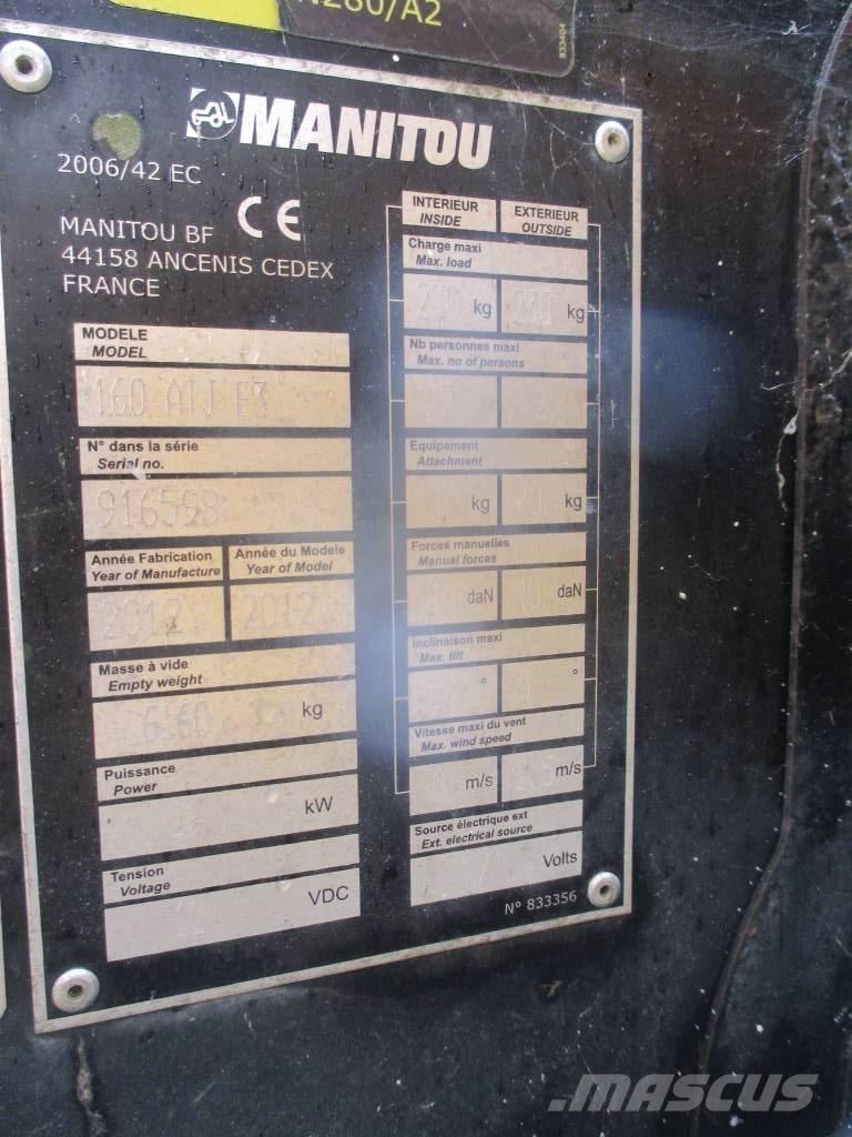 Manitou 160 ATJ Nacele cu brat articulat