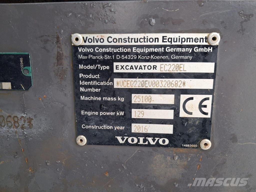 Volvo EC220E Excavatoare pe șenile
