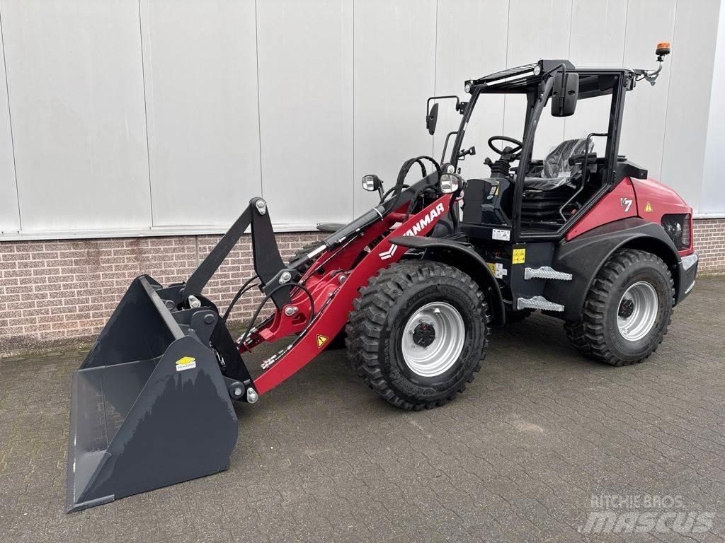 Yanmar V7 Incarcator pe pneuri