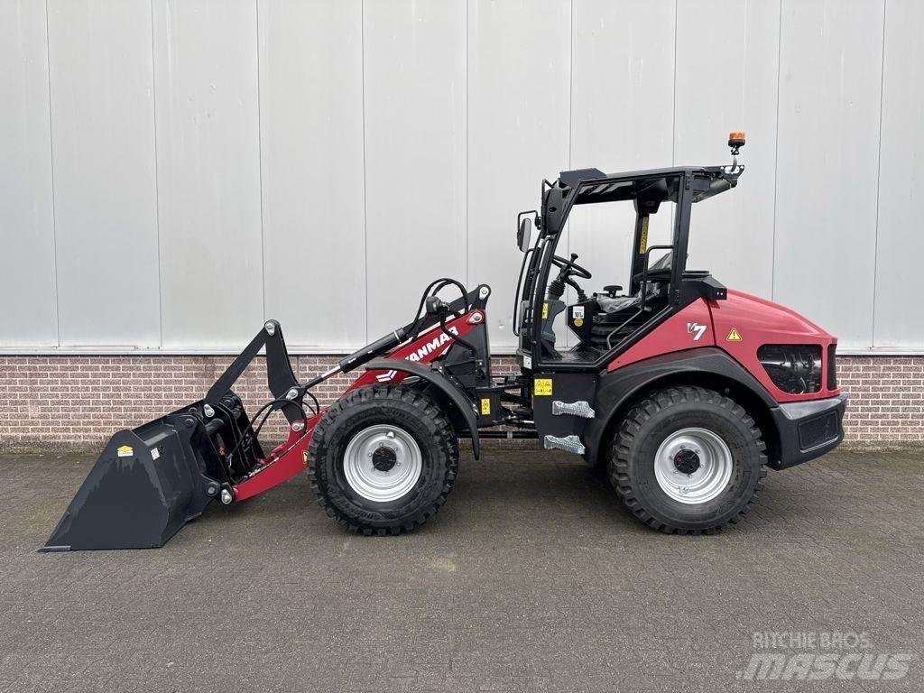 Yanmar V7 Incarcator pe pneuri