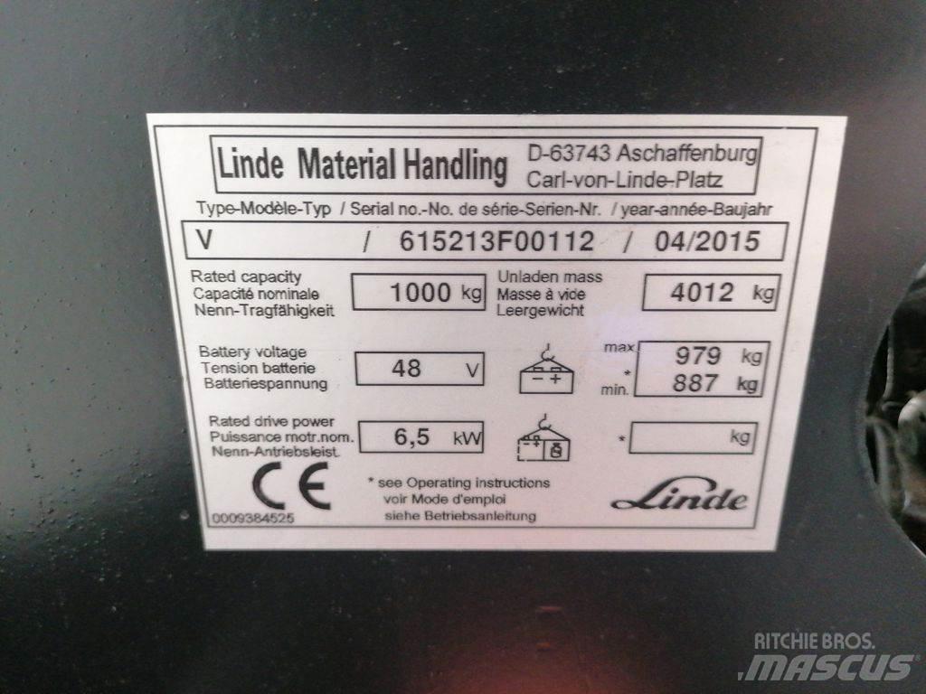 Linde V-48 Stivuitoare de micã inaltime pentu logistica