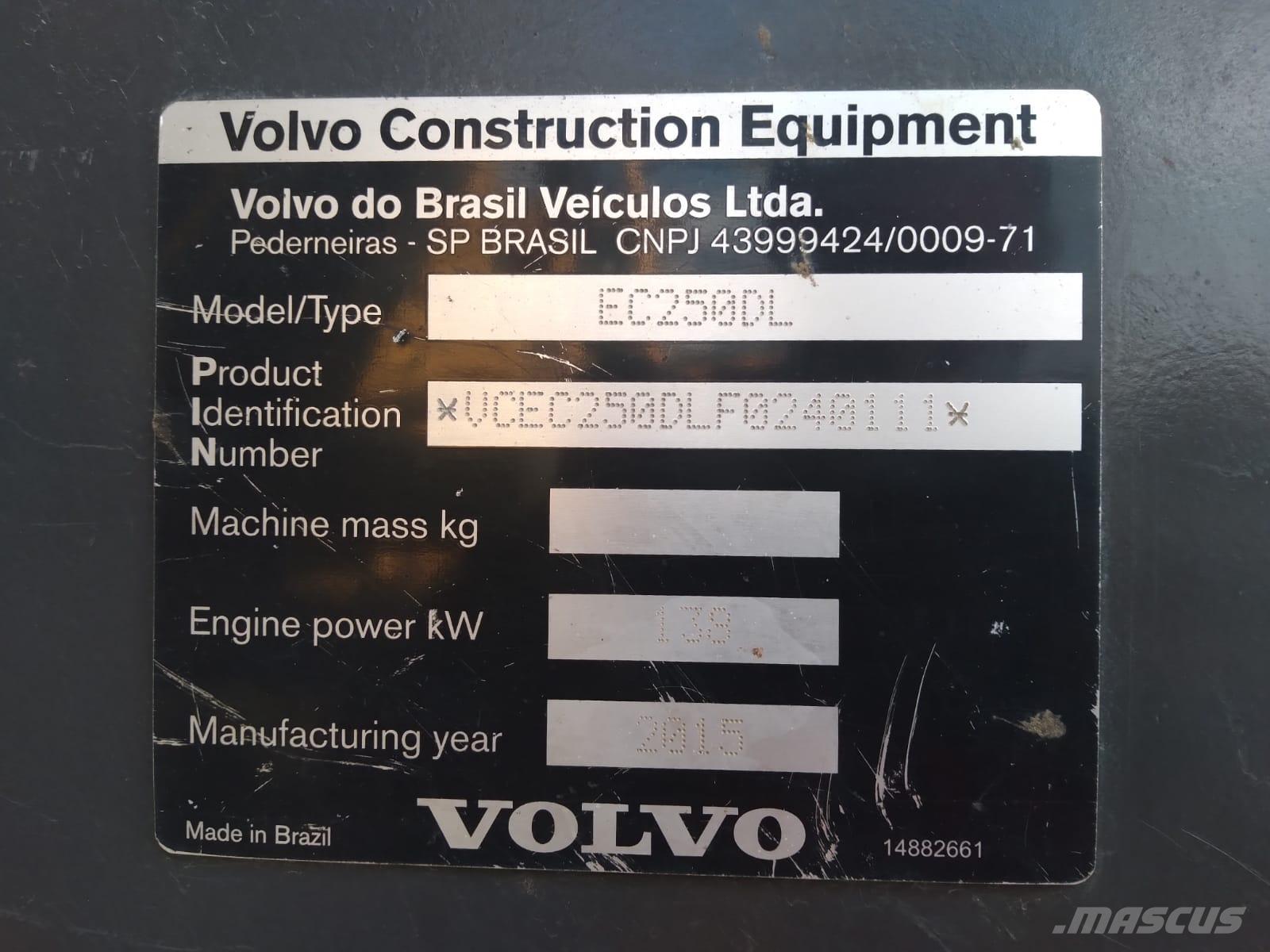 Volvo EC 250 D L Excavatoare pe șenile
