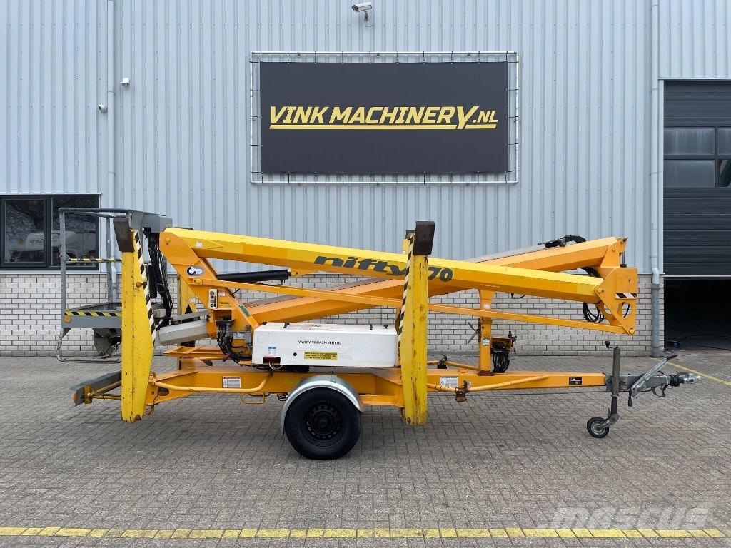 Niftylift 170 H E Platforme aeriene montate pe remorca