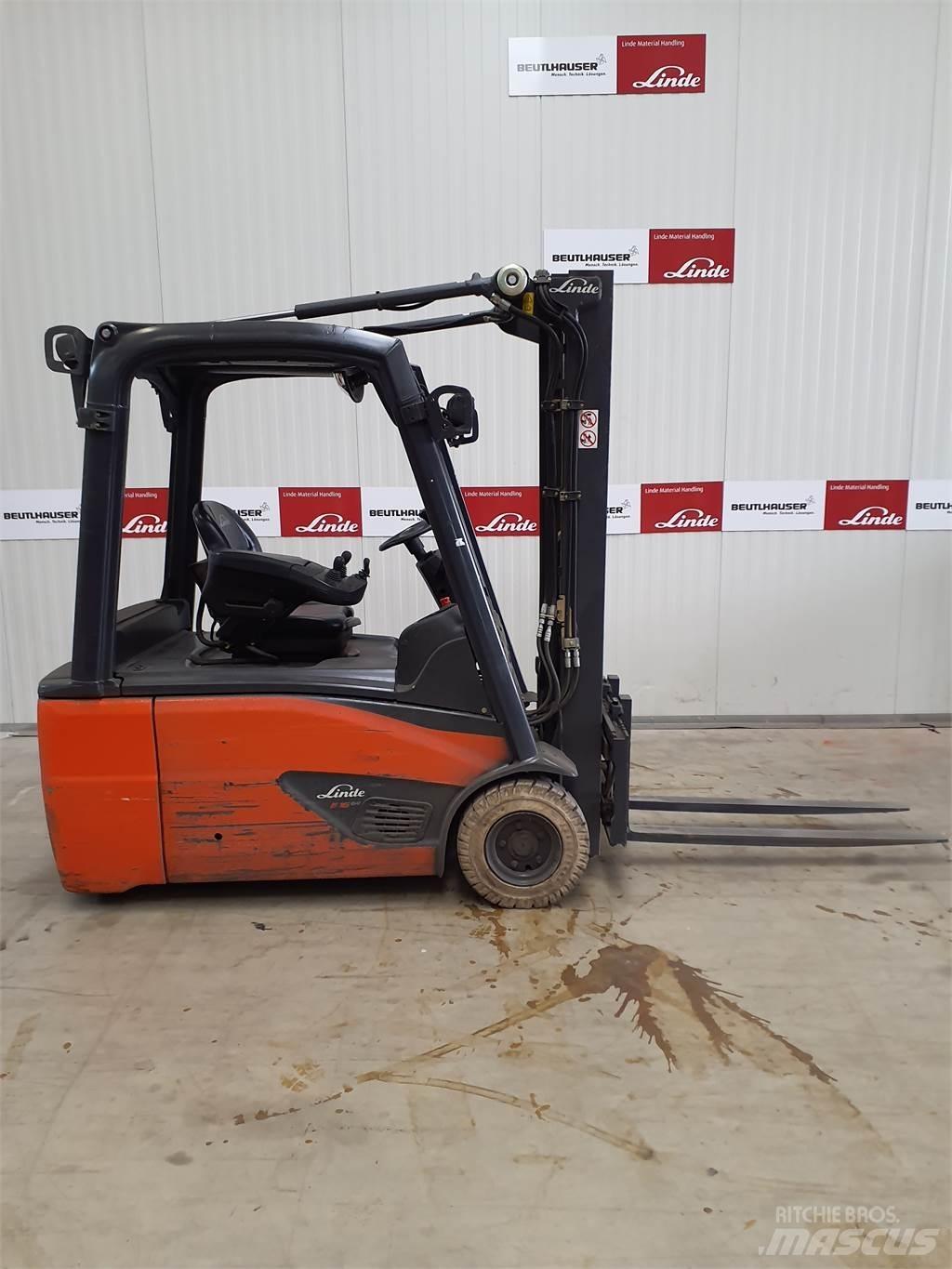 Linde E16L Stivuitor electric