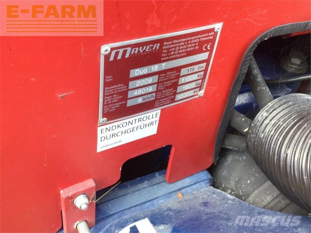 Siloking Duo 18 T Utilaje si accesorii folosite la cresterea animalelor