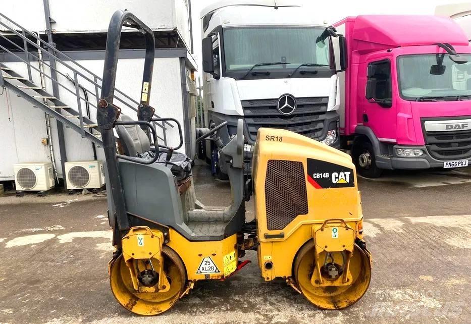 CAT CB 14 B Cilindri compactori dubli