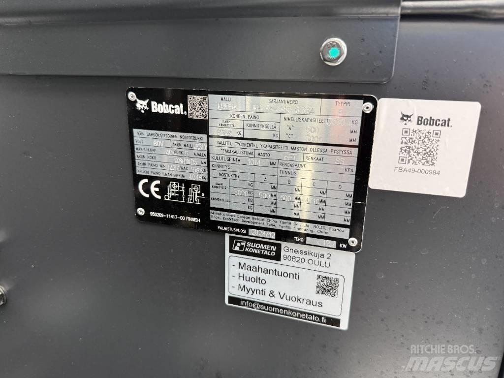 Bobcat B35NS trukki Stivuitor electric