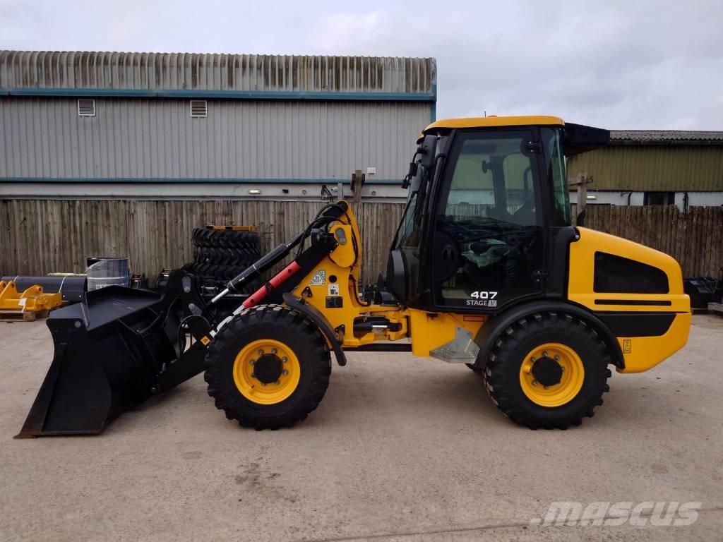 JCB 407 Incarcator pe pneuri