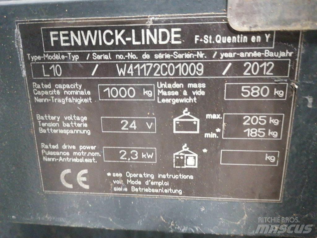 Linde L10 Transpaleta manuala