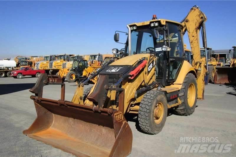 CAT 428F Buldoexcavatoare
