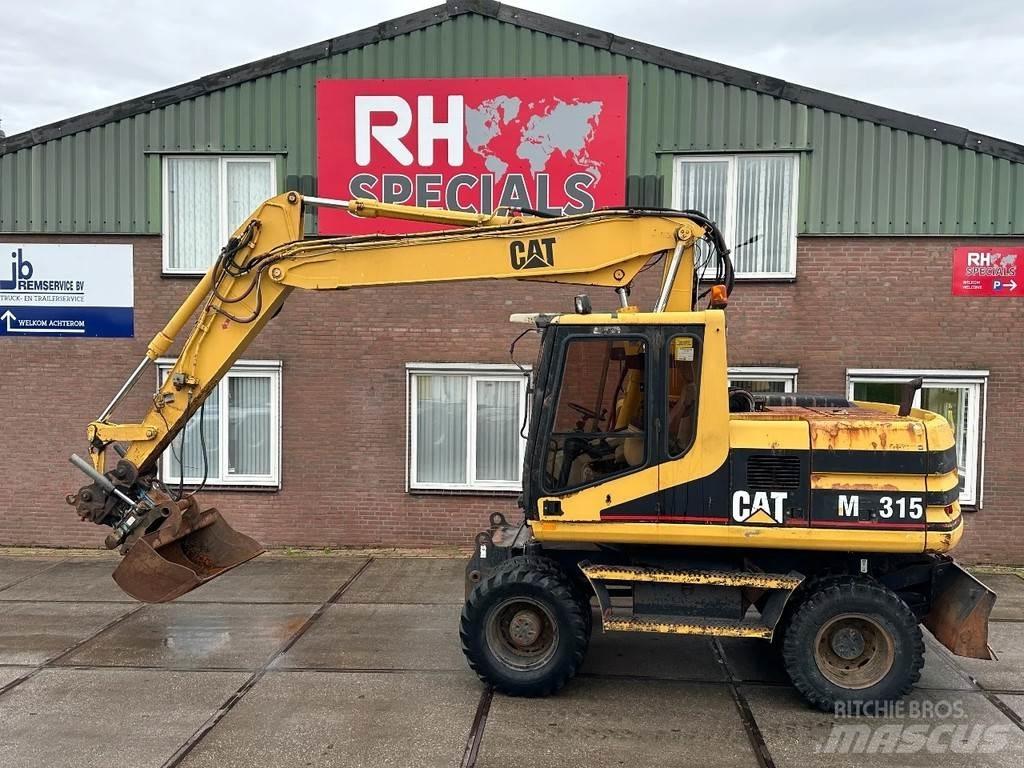 CAT M315 +ROTO CE Excavatoare cu roti