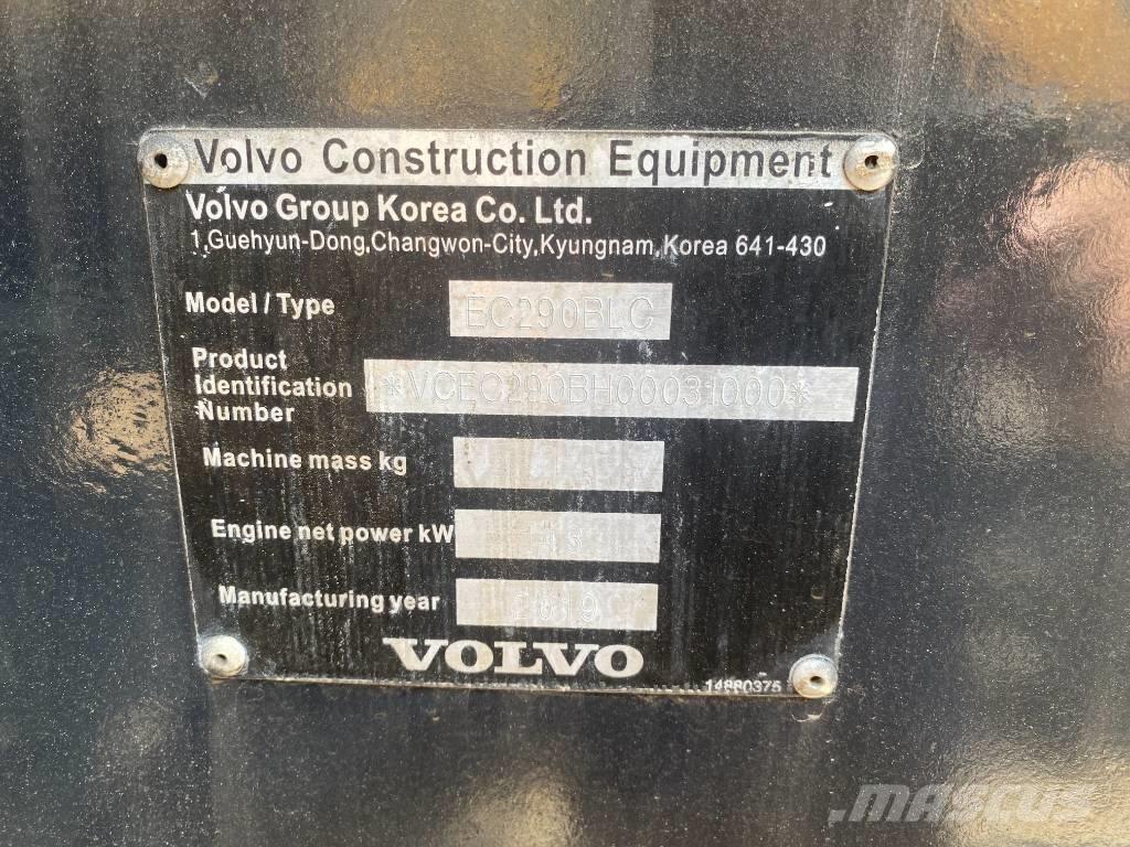 Volvo EC 290 B LC Excavatoare pe șenile
