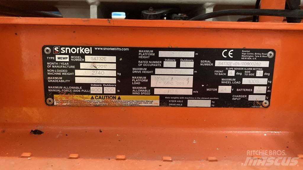 Snorkel S4732E Platforme foarfeca