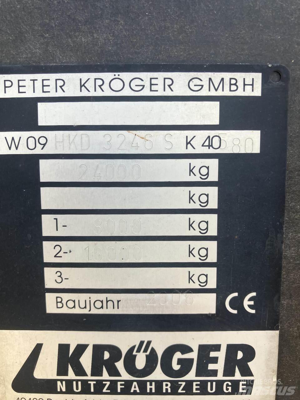 Kröger HKD 402 Remorci basculante