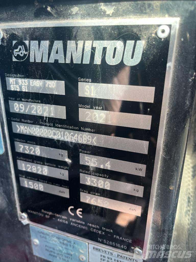 Manitou 933 Stivuitoare telescopice