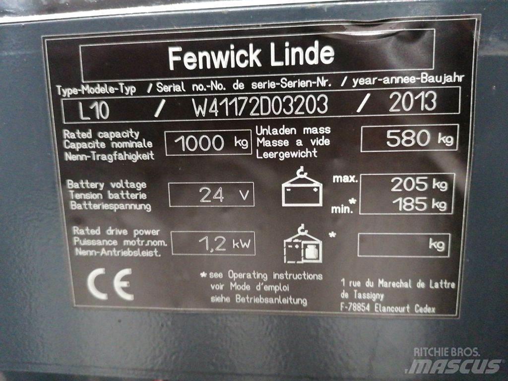 Linde L10 Transpaleta manuala