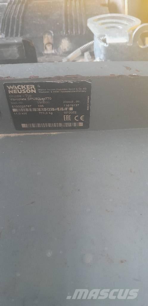 Wacker Neuson DPU 80 Vibratoare