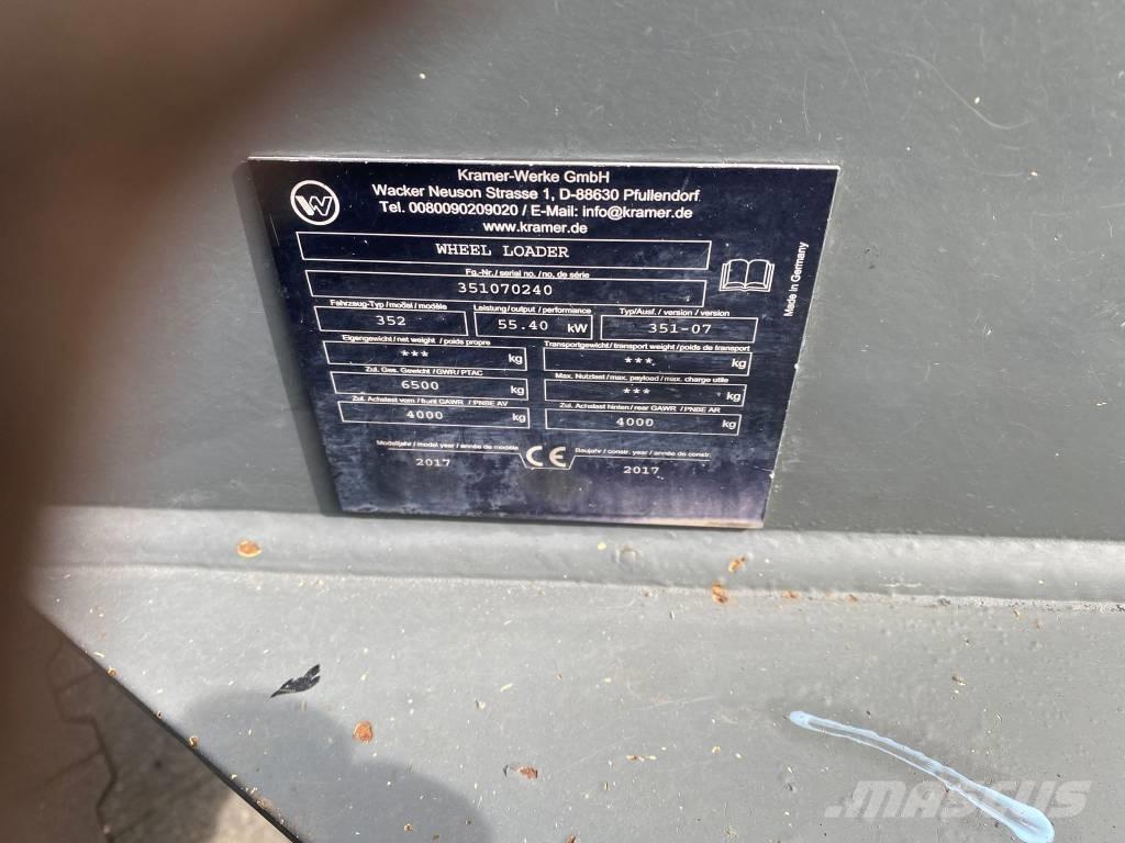 Kramer 8085 T Incarcator pe pneuri