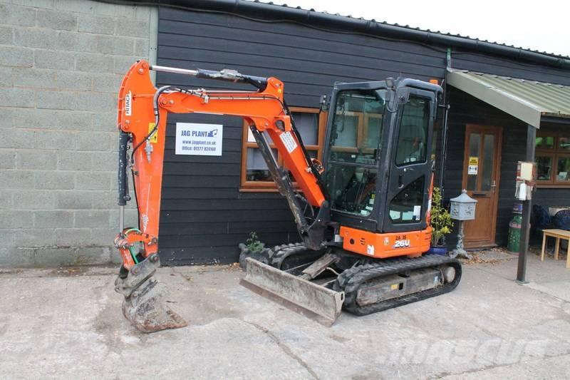 Hitachi ZX 26 U Mini excavatoare < 7t