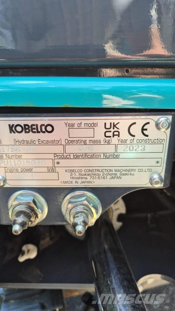 Kobelco SK 17 SR Mini excavatoare < 7t