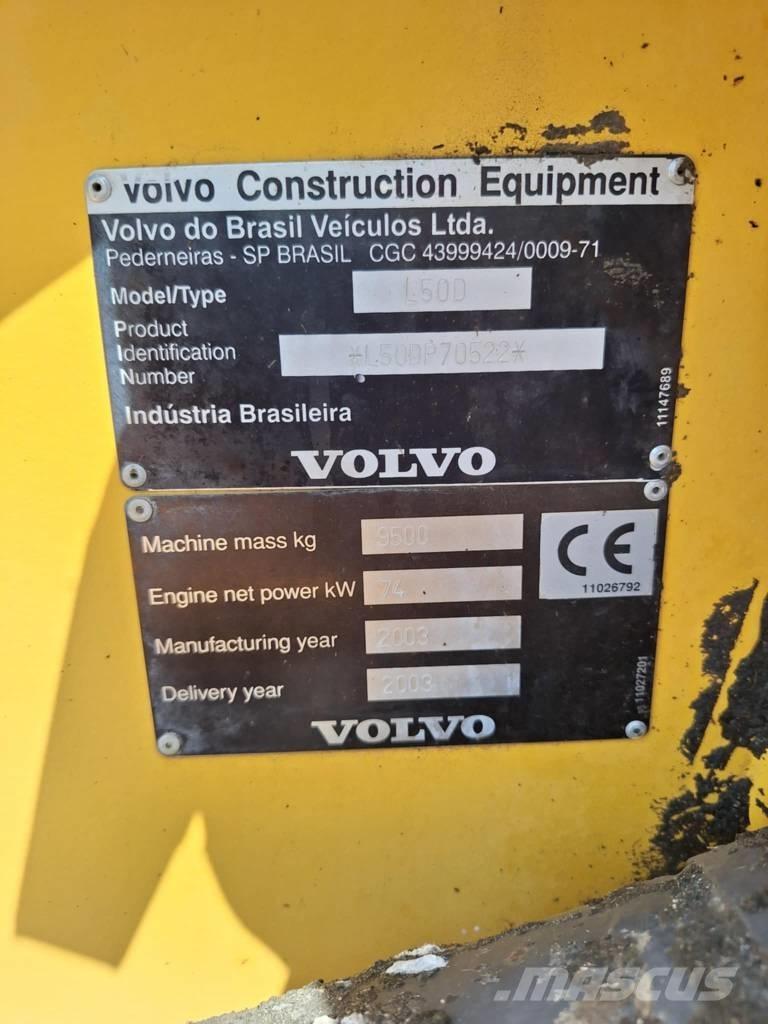 Volvo L 50 D Incarcator pe pneuri