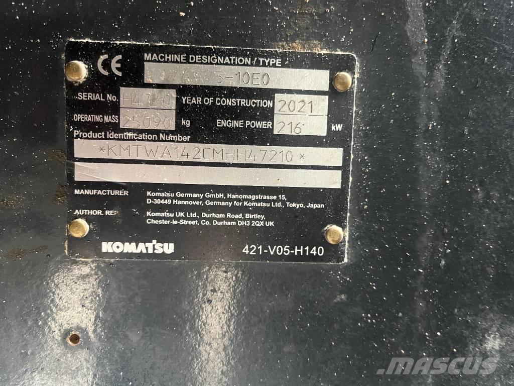 Komatsu WA475-10E0 Incarcator pe pneuri