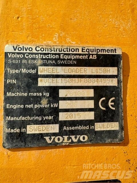 Volvo L 150 H Incarcator pe pneuri