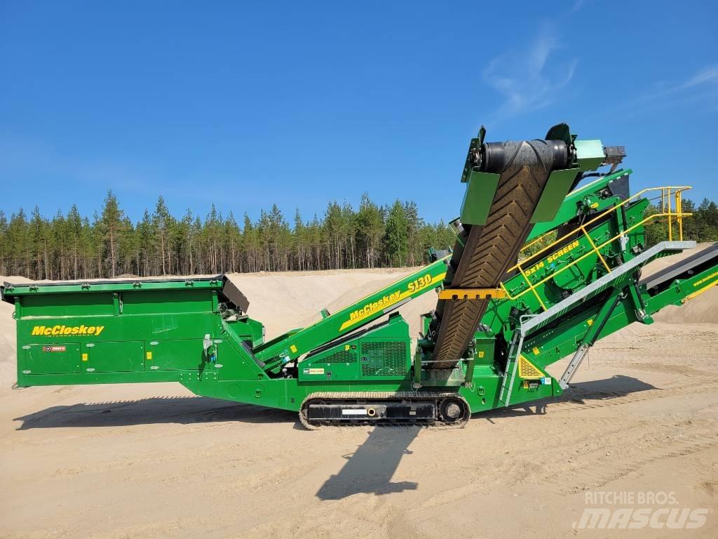 McCloskey S130 Dispozitive mobile de cernut