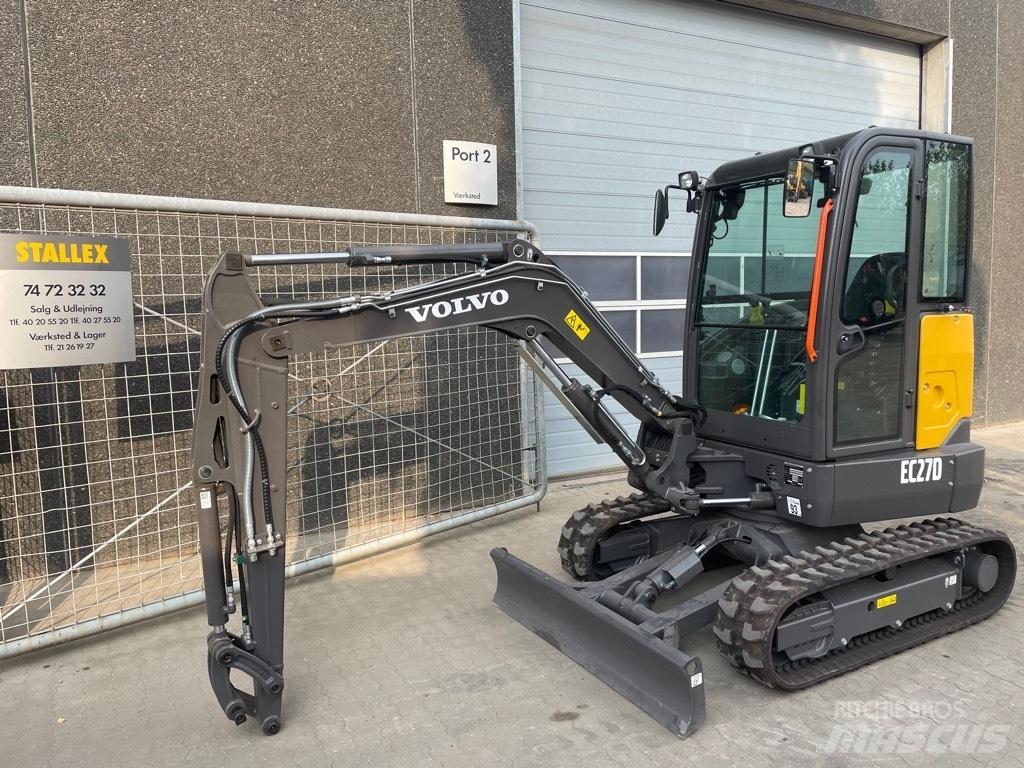 Volvo EC27D Mini excavatoare < 7t