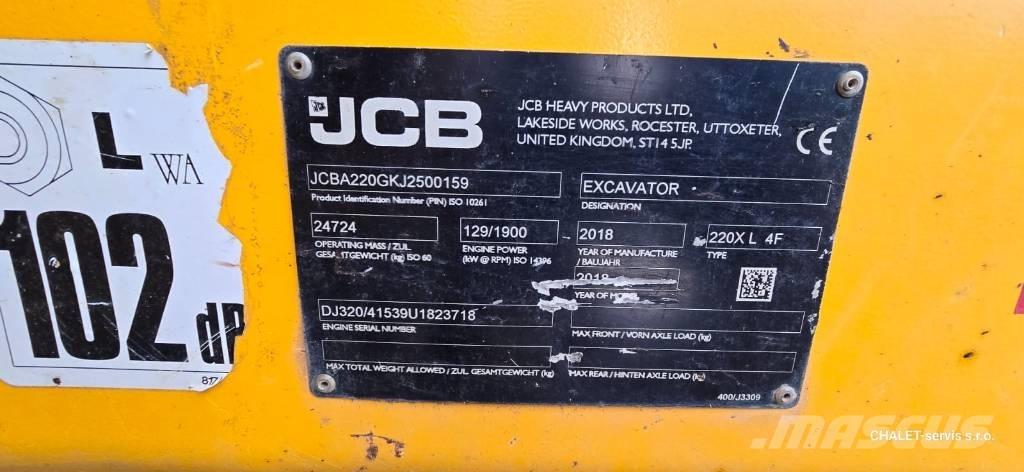 JCB 220 XL 4F Excavatoare pe șenile
