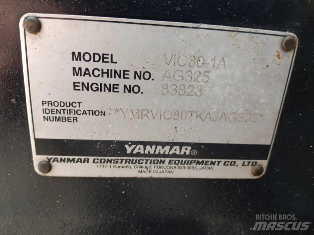 Yanmar ViO80-1a Excavatoare pe șenile
