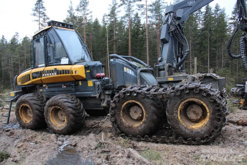 Ponsse Ergo 8W Combine forestiere