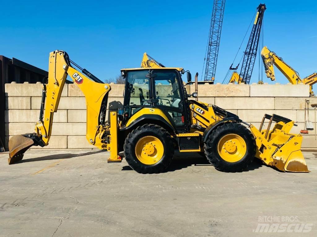 CAT 444  4x4 Buldoexcavatoare