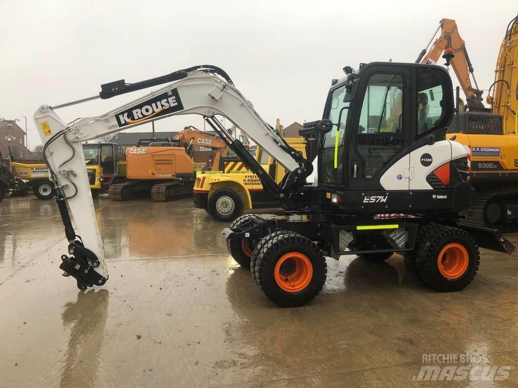 Bobcat E 57 W Excavatoare cu roti