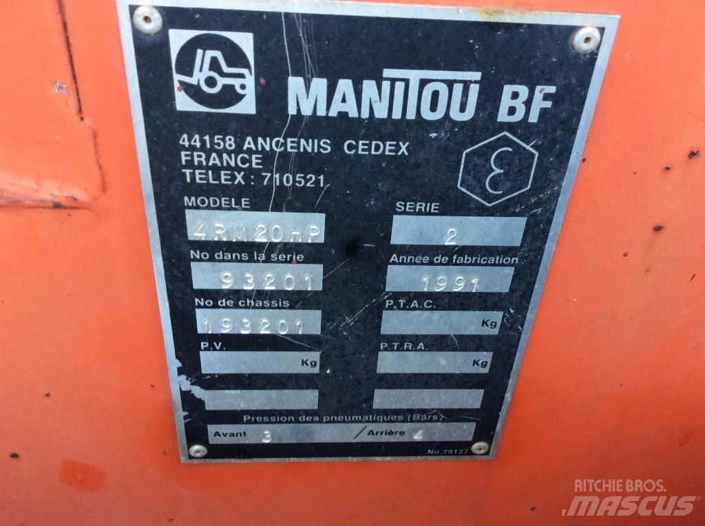 Manitou 4 RM 20 HP Transmisie